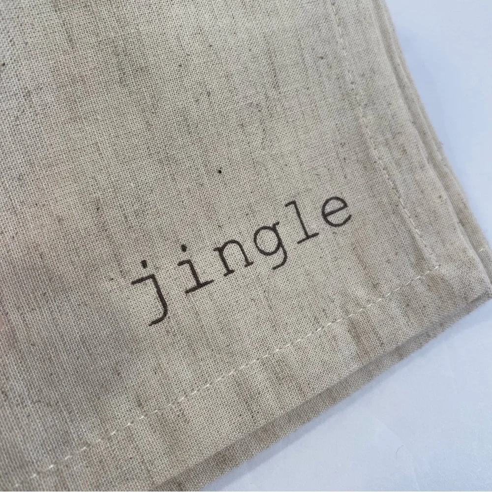 Robert Stanley Home Collection Christmas Words 4 Pack 20 x 20 Natural Napkin Set
